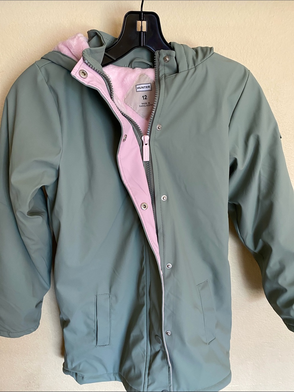 Hunter Girls Plush-Lined Puffer Jacket